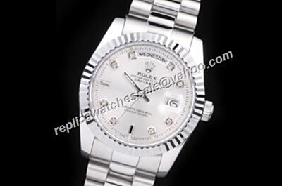 Rolex Diamond Ref 118206 Automatic Movement Day Date Prezzo Del SS Watch