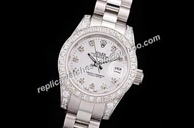 Rolex ladies Datejust Pearlmaster Oyster Superlative White Watch Online 