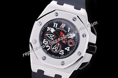  AP Offshore Alinghi Team Limited Edition Red Hands Silver Case Watch