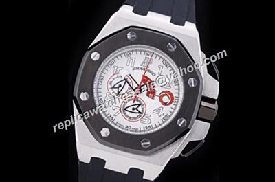 AP Offshore Chronograph Alinghi Team Limited Edition Black Rubber Strap Men's Watch