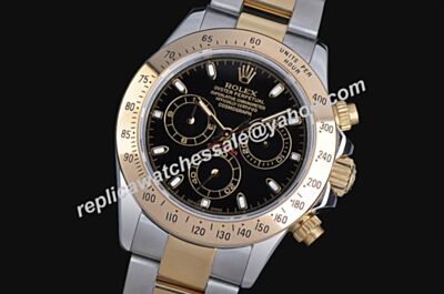Rolex Pearlmaster 116523-78593  Swiss Auto 40mm Daytona Black Dial Clone Watch LLS223