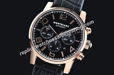 Montblanc Timewalker U106504 Automatic  Chronograph  Date 43mm  Swiss Black Watch  WBL015